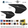 Dashboard mats - ECO-Leather, DAF XG - XG+ - XF.NG (2022-....) FD021-SD021