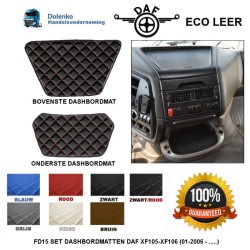 Armaturenbrett Matten - ECO-Leder, DAF XF 105 - XF 106 (Produkt 2006-)