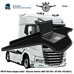 PK79 Volle Breite Armaturenbrett Tisch Classic fur DAF XG - XG+ - XF NG (2021 - ....)