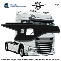 PK79 Full Widht Dashboard Table  for DAF XG-XG+-XF-NG (2021-....)