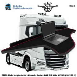 PK79 Volle Breite Armaturenbrett Tisch Classic fur DAF XG - XG+ - XF NG (2021 - ....)