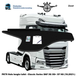 PK79 Full Widht Dashboard Table  for DAF XG-XG+-XF-NG (2021-....)
