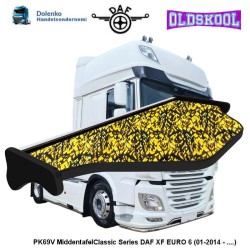 PK69V CENTER TABLE DAF XF EURO 6 (01-2014-....) WITH VVELOR IN DANISH PLUCHE MOTIF