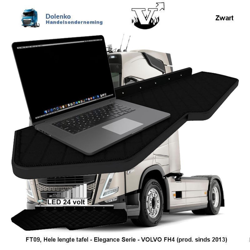 FT09, Volle Breite Tisch VOLVO FH4