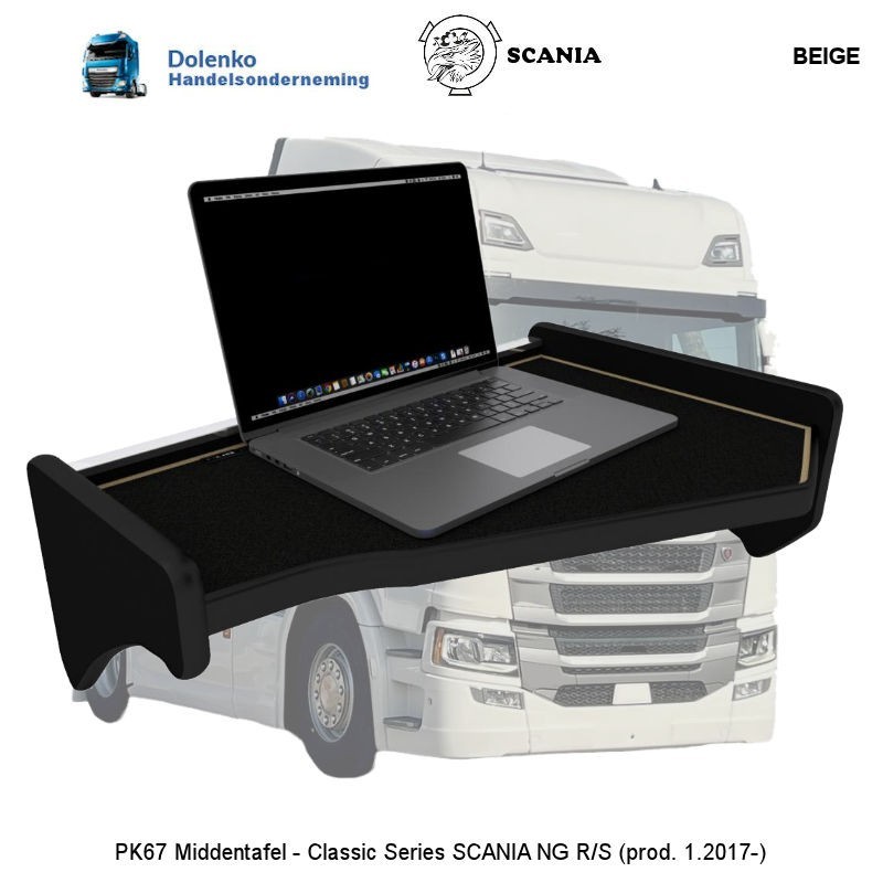 PK67 CENTER DASHBOARD TABLE CLASSIC FOR SCANIA R/S NEXTGEN (01-2017 - ....)