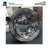 22.5"x 8,25" Truck Wheel shell for rear rim, stainless steel,