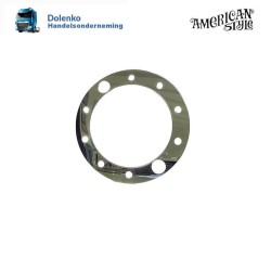 22.5" Verstärkungsring, Antriebsachse, 10 Löcher, Abstand 335 mm, Dicke 1 mm, Edelstahl