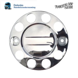 19.5" Opstap ring gesloten midden,8 gaats, steek 275mm, RVS