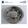 19.5" Truck RVS wielschaal de luxe achter velg  - Lock ring gemonteerd